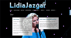 Desktop Screenshot of lidiajazgar.pl