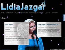 Tablet Screenshot of lidiajazgar.pl